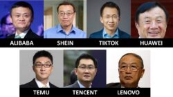 CEOs of top 7 Chinese companies